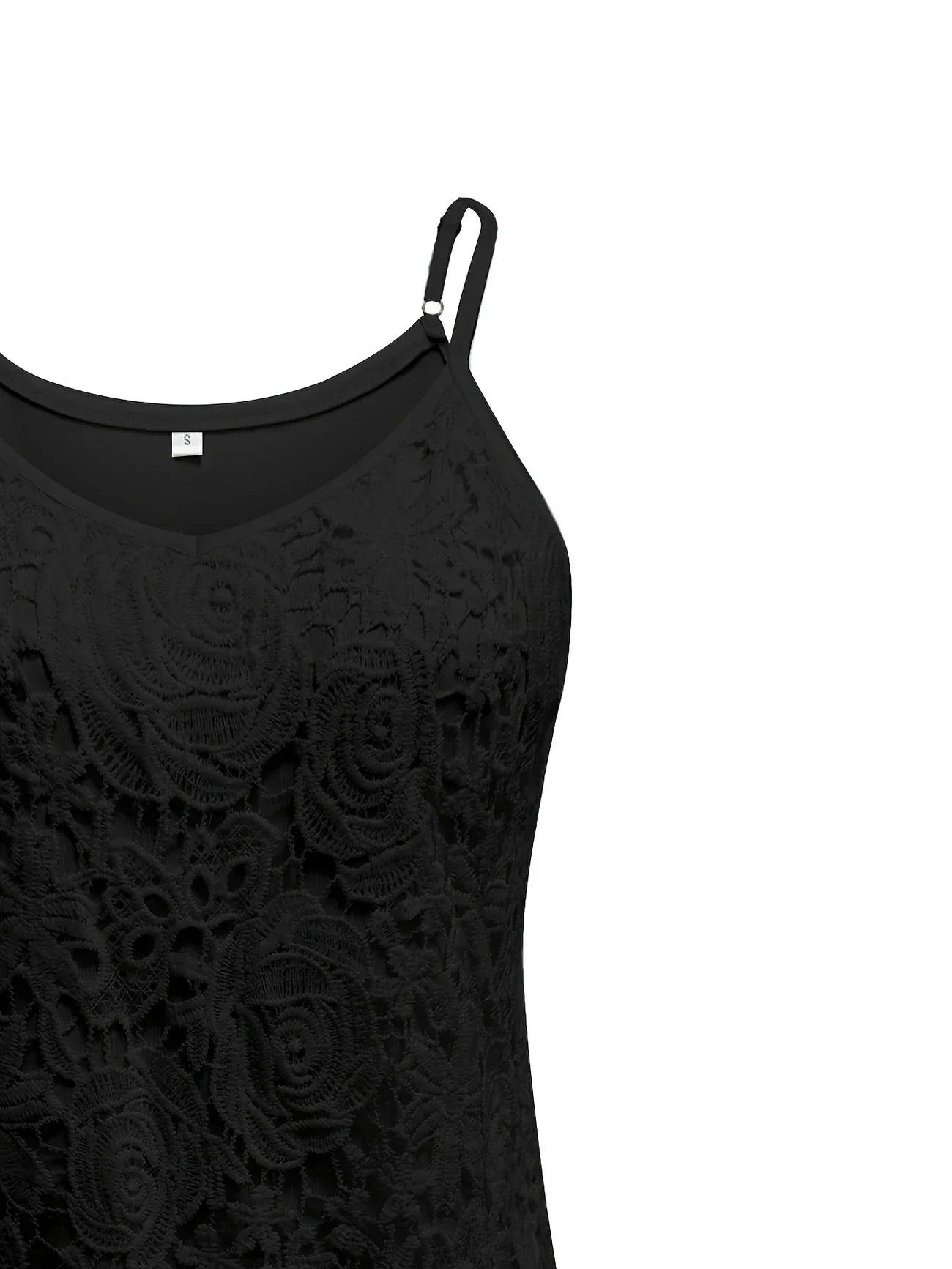 Juna - Elegante Sin Mangas Enlace Top Con Cuello En V