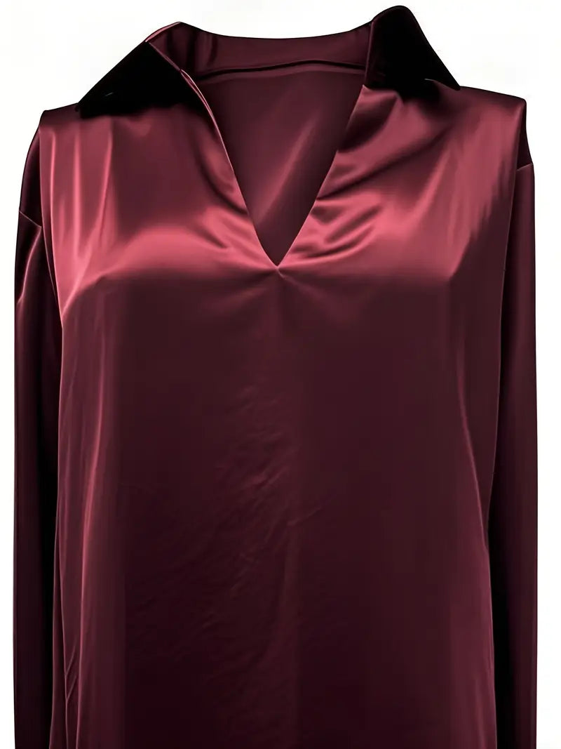 Nadene - Blusa Premium Con Cuello En V