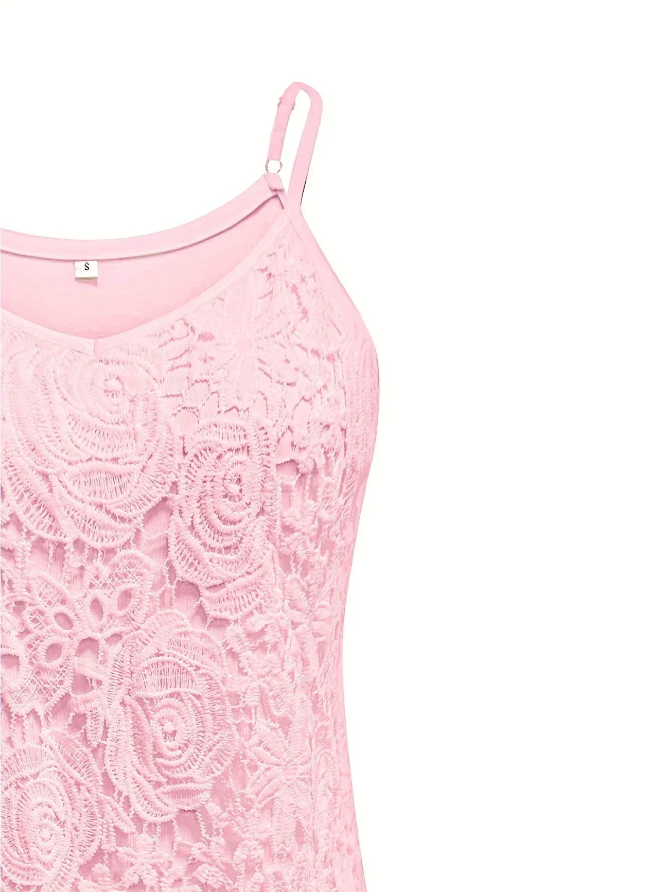 Juna - Elegante Sin Mangas Enlace Top Con Cuello En V