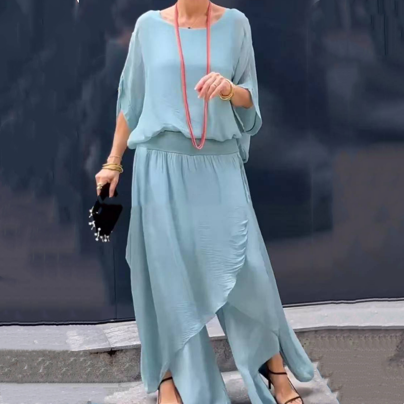 Alyson - Conjunto De Dos Piezas De Gasa